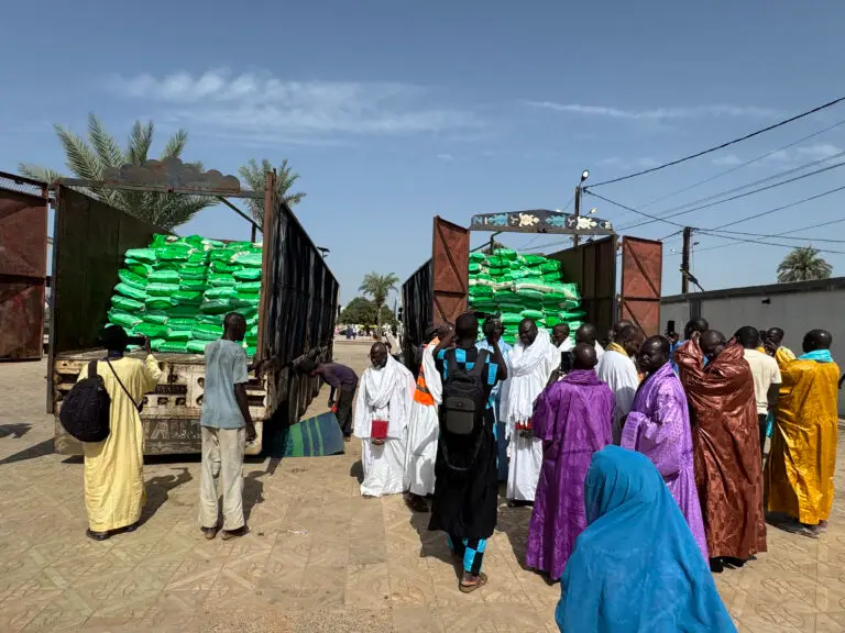 Diounatun Liman Nazamaho : Distribution des Denrées Alimentaires aux Sinistrés de Touba Après les Inondations